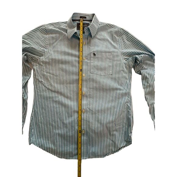 Vintage Abercrombie And Fitch Made In Hong Kong Pre-1997 Button Up Medium - Picture 9 of 11